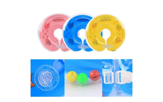 Swimming Bathing Inflatable Safety Neck Ring Tube Float Circle For Baby Kids