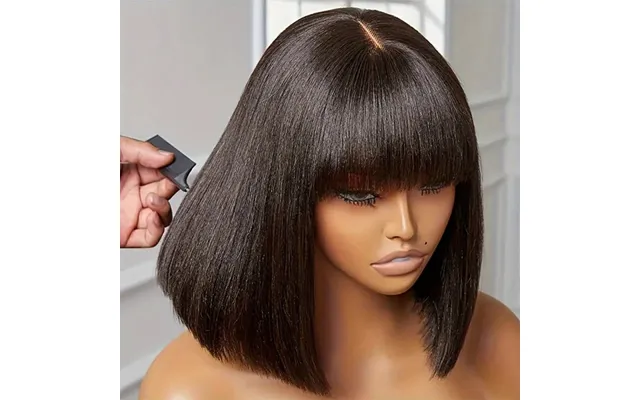 Synthetic Hair Bone Straight Wigs Realhairwig Wig Head Cover Xuchang
