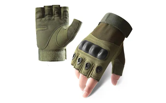 Tactical Gloves Half-finger Tactical Gloves Men's Outdoor Cycling Sports Anti-slip Wear Mountaineering Fitness Combat Tr