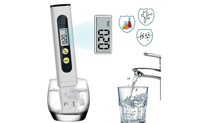 Tds Meter Digital Water Tester 0-9990ppm Drinking Water Quality Analyzer Monitor Filter Rapid Test Aquarium Hydroponics 