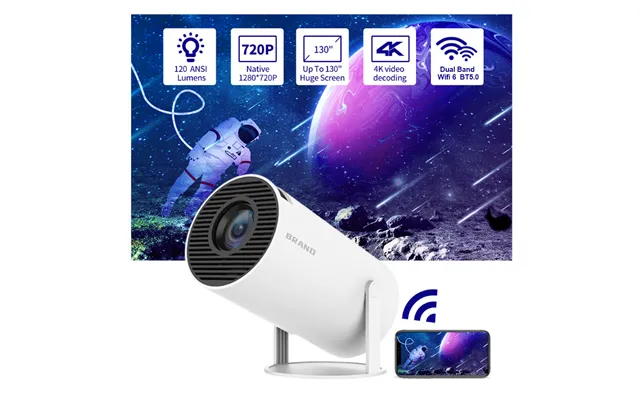 Thundeal Hy300 Android Wifi Smart Portable Projector 1280 720p Full Hd Office Home Theater Video Mini Projector
