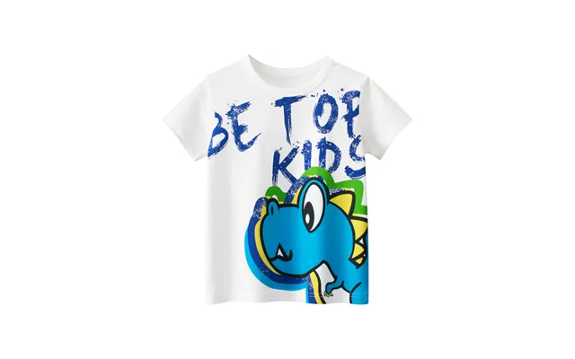 Toddler Boys Clothing Short Sleeved T Shirt Summer Boys Clothes Cartoon Dinosaur