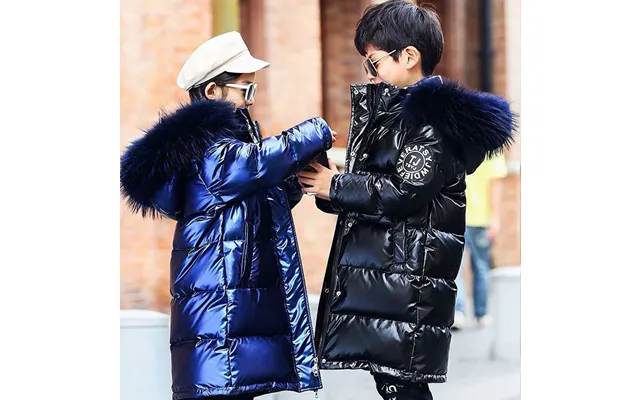 Toddler Girls Clothing New Cotton Padded Jackets - Medium And Long Thickened Children's Cotton Padded Jackets