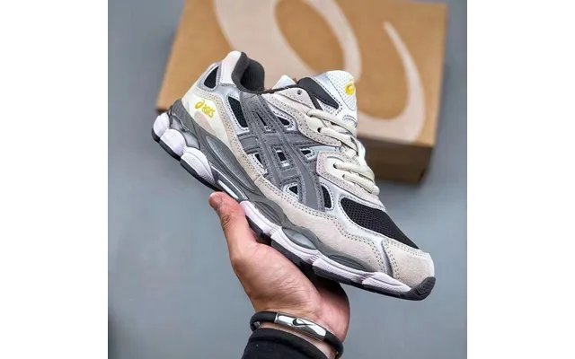 Top Gel Nyc Marathon Laufschuhe 2023 Designer Oatmeal Concrete Navy Steel Obsidian Grey Cream White Black Ivy Outdoor Tr