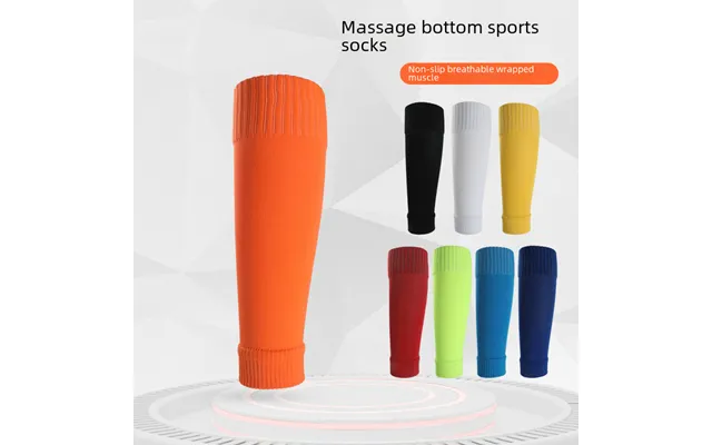 Tovn Football Leg Protector Socks Cover Men's Long Barrel Anti-friction Calf Protector Sports Football Socks Cover
