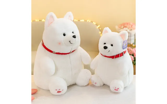Toy Little White Dog Doll Plush Toy Claw Machine Doll Boutique Claw Machine Doll Children's Birthday Gift Yaye Dog