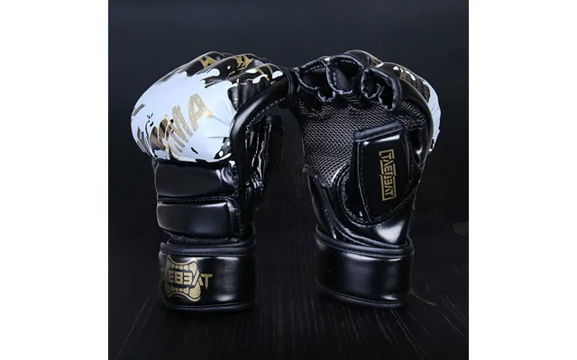 Ufc Split Adult Sanda Combat Training Mma Boxing Punching Bag Half Finger Gloves