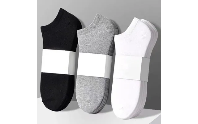 Unisex Accessories Black And White Socks Bulk Running Short Socks Men's Four Seasons Deodorant Sweat-absorbent Socks Wel