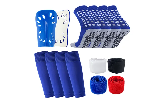 Unisex Adult Men's And Women's Non-slip Adhesive Football Socks Combination Set Leg Warmers And Tights