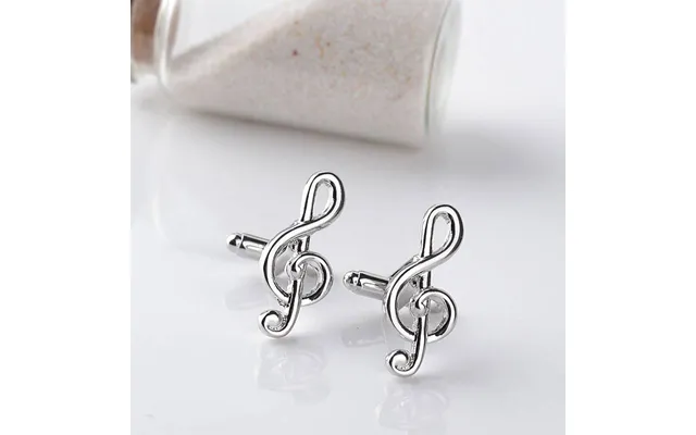Unisex Popular Accessories Music Symbol Cufflinks Fashion Notes Cufflinks Cuff Nails Men's Shirt Accessories