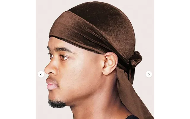Unisex Velvet Long Tail Pirate Hat Hip Hop Oversize Turban Hat