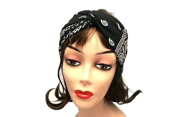 Unisex Wide Edge Vintage Cashew Print Cross Headband Temperament Sports Headband With Face Wash Headband Tide