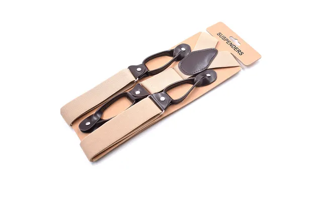 Unisex Y-shaped 6-clip Elastic Suspenders For Men Suspenders