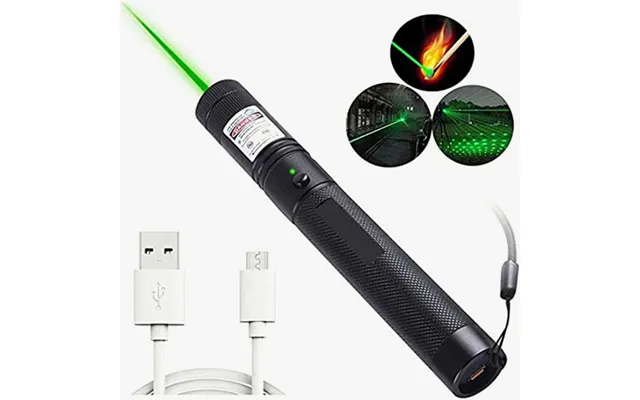 Usb Rechargeable Green Laser Pointers High Power 303 Laser Flashlight