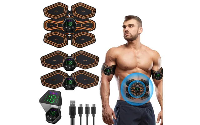 Vibration Fitness Massager New Ems Abdominal Patch Home Outdoor Smart Abdominal Muscle Instrument Sports Fitness Equipme