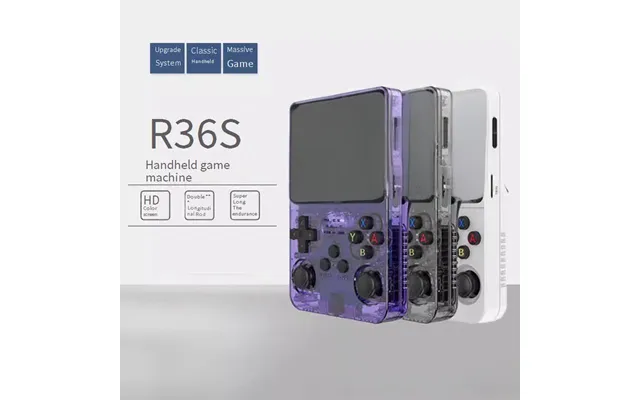 Video Game Consoles New R36s Open Source Handheld Game Console Portable Retro Arcade Game Nostalgic 3d Dual System Handh