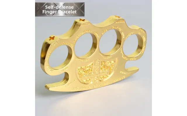 Vierfinger-schlagring Für Herren Aus Legierung - Selbstverteidigungswerkzeug Zum Einschlagen Von Fenstern