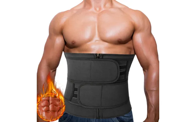 Waist Trainer Mens Corset Sweat Trimmer Belt Fiess Cincher For Weight Loss Slimming Body Shaper Workout Fas Mo
