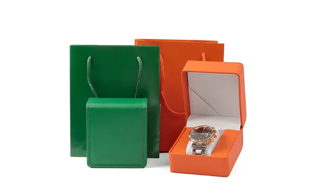 Watch Storage Box Pu Leather Watch Box Clamshell Single Watch Packaging Box Watch Jewelry Storage Box High-grade Men's W