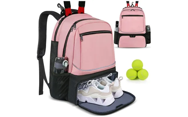 Waterproof Outdoor Sports Tennis Racket Bag Large Capacity Multi Function Backpack Independent Shoe Compartment Badminto