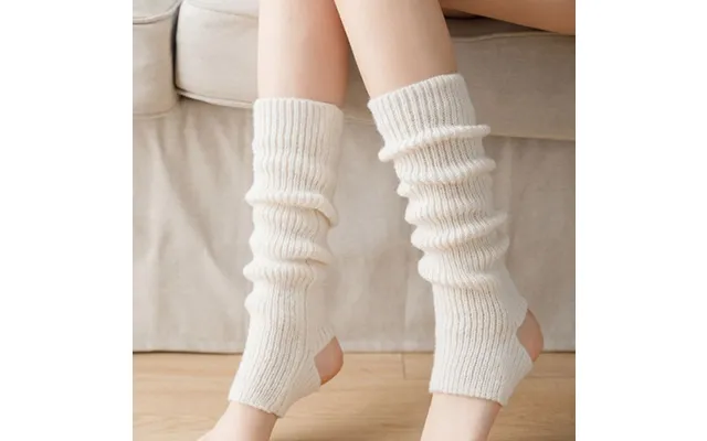 White Socks Jk Socks Warm Pile Socks Women's Autumn And Winter Leg Cover Thickened Calf Socks Knitted Stockings