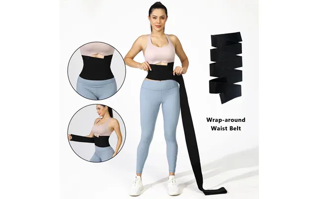 Winding Slim Waist Abdominal Belt Belt Belt Sports Fitness Elastic Bandage Trainer Tight Yoga Long Binding Belt