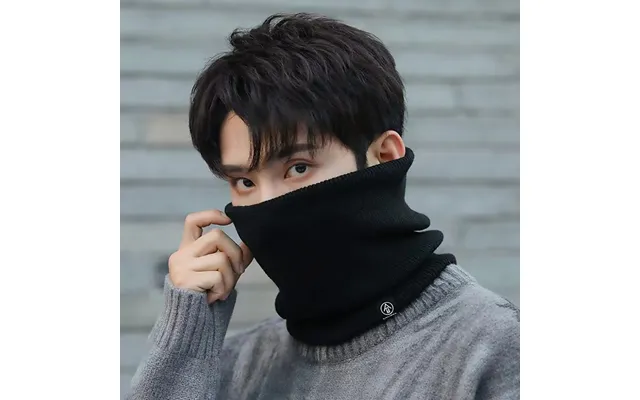 Winter Knitted Thickened Fleece Warmer Outdoor Cycling Face Mask Versatile Neck Guard Headscarf Wholesale