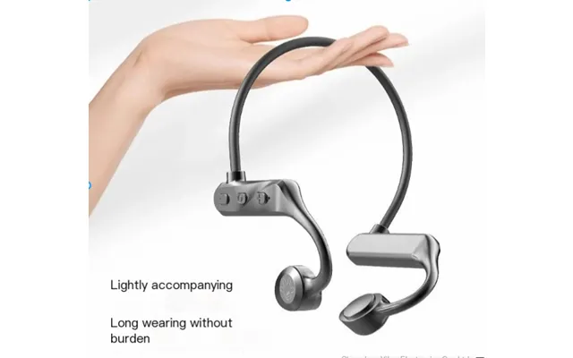 Wireless Bluetooth Earphones With Bone Sound Conduction Concept - Wireless Bluetooth Earphones For Running And Sports Wi
