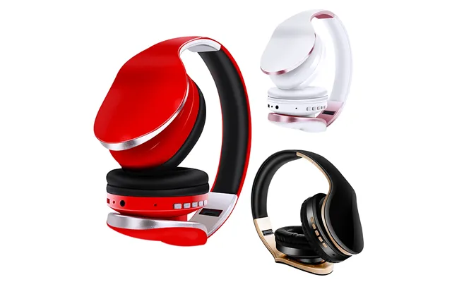 Wireless Bluetooth-compatible 5.0 Heavy Bass Headphone Hifi Stereo Sport Headset With Mic