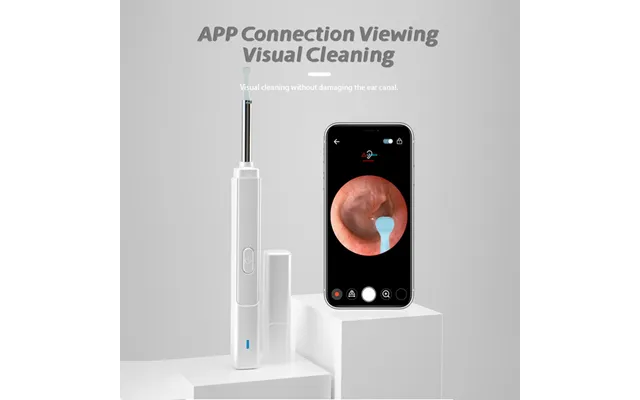 Wireless Wifi Spoon Glasses Hd Waterproof Earwax Removal Ear Canal Visible Endoscope