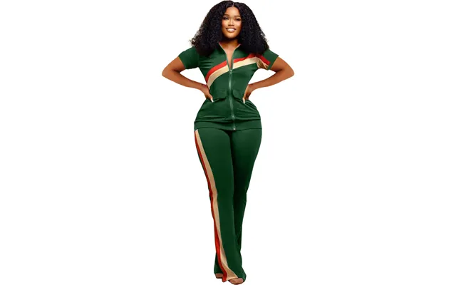 Women's Clothing Independent Station Sports Casual Fashion Two-piece Pocket Suit