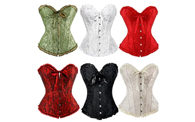 Women's Clothing Sexy Palace Shapewear Corset Jacquard Waist Corset