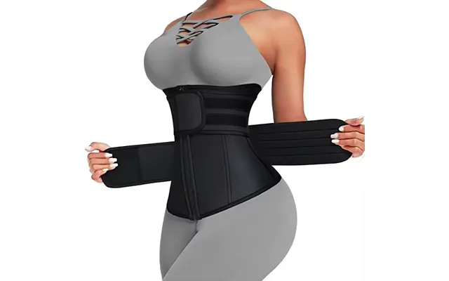 Women's Intimates Sports Sweat Postpartum Body Shaping Double Belt Zipper Type Abdomen Waist Belt Shaping Trainer