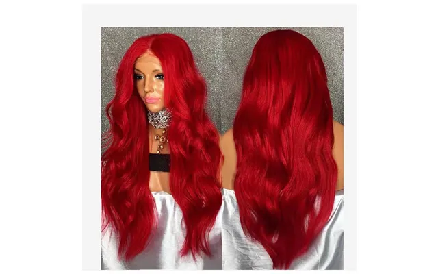 Women's Wig Headgear With Bangs - Big Waves