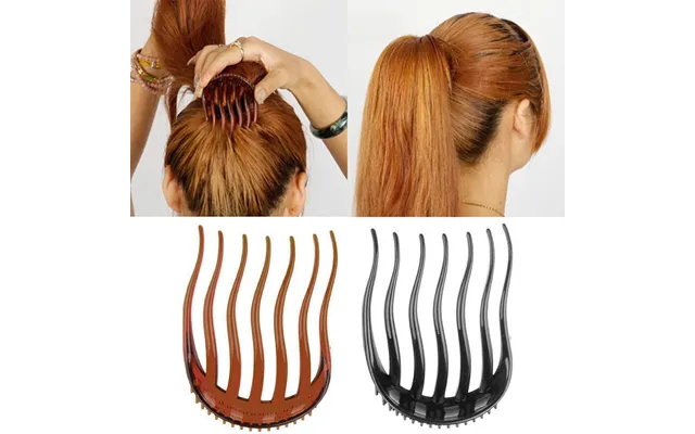 Xinwq Fashion Women Volume Inserts Hair Clip Hairpin Bumpits Bouffant Ponytail Comb