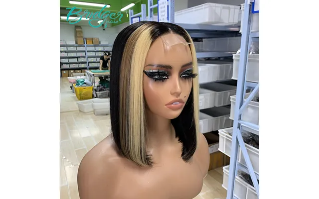 Xuchang Wig Front Pick 8 And 27 2 * 6kim Closure Bob Real Wig Human Hairwig
