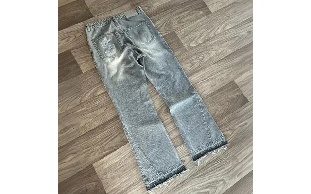 Y2k Baggy-jeans In Hellen Farben - Mittellang