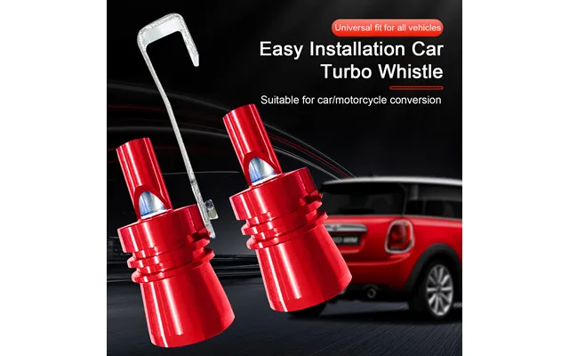 Yuanmheng Universal Turbo Sound Whistle Modified Exhaust Pipe Sender Aluminum Alloy Tail Whistle Imitator Motorcycle Tai