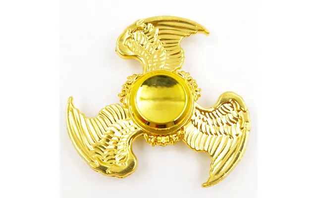 Zinc Alloy Electroplated Colorful Fidget Spinner Metal Finger Gyro Pressure Relief Spinning Toy