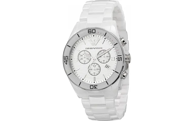 Emporio Armani Ar1424 White Ceramica Men's Watch