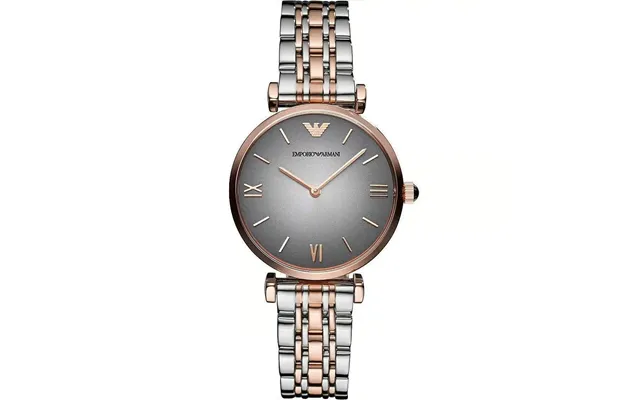 Emporio Armani Ar1725 Ladies Watch Gianni T-bar Two Tone
