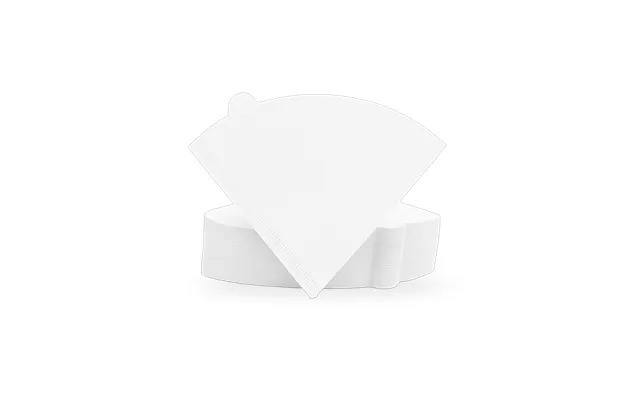 Premium Conical Paper Filters - White