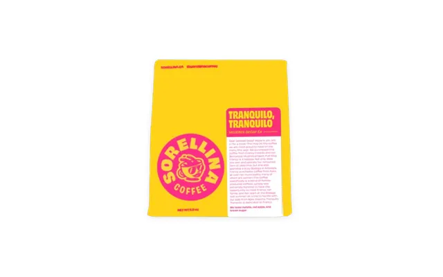 Tranquilo Francy Castillo Decaf - 227g 8oz. In Stock