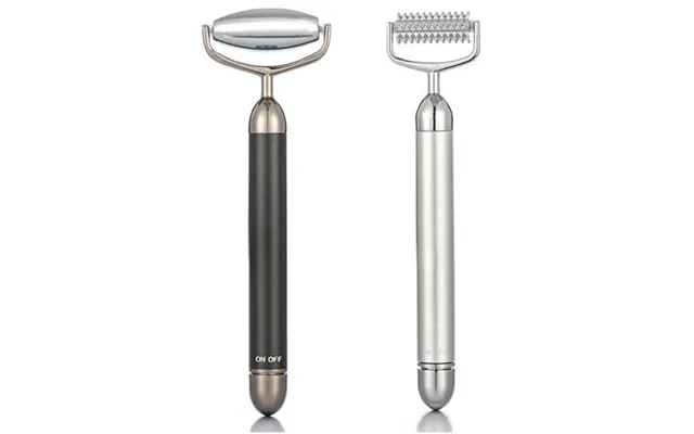 2 In 1 Face Massage Roller - Electric Hot&cold Terahertz Stone Facial Roller