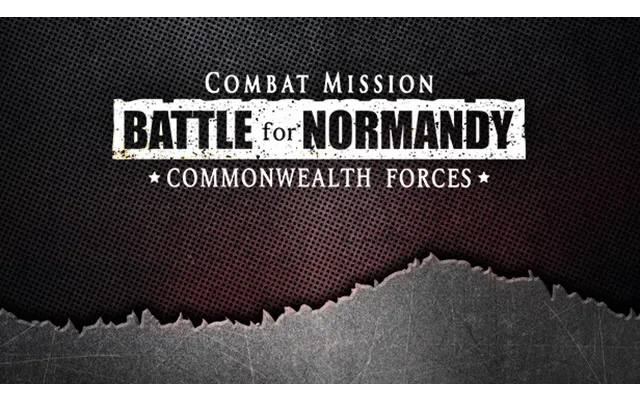Combat Mission Battle For Normandy - Commonwealth Forces