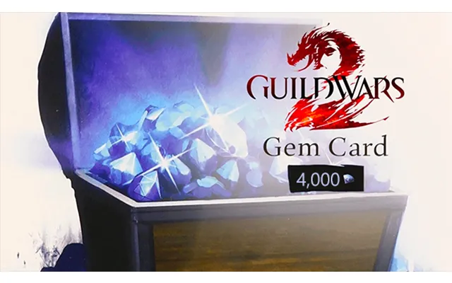 Guild Wars 2 - 4000 Gems Card