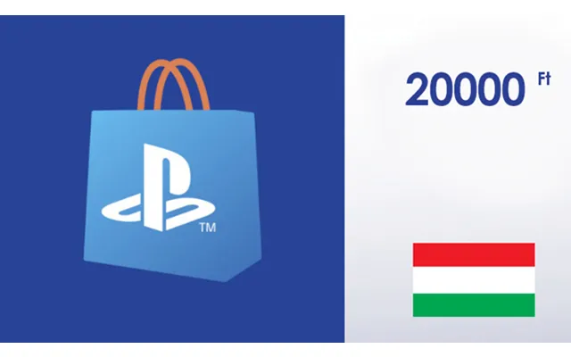 Playstation Network Card 20000 Huf - Psn Hungary