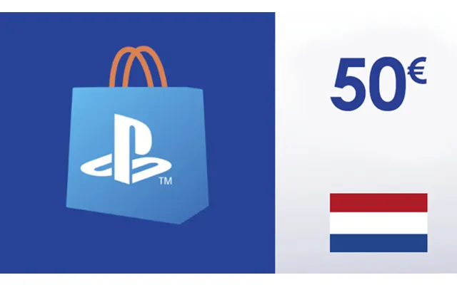 Playstation Network Card 50 - Psn Netherlands