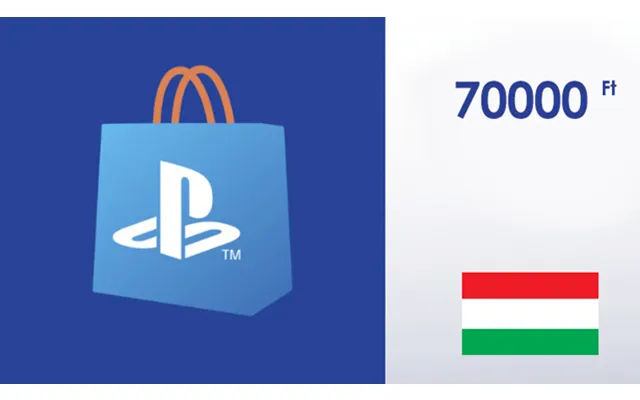 Playstation Network Card 70000 Huf - Psn Hungary