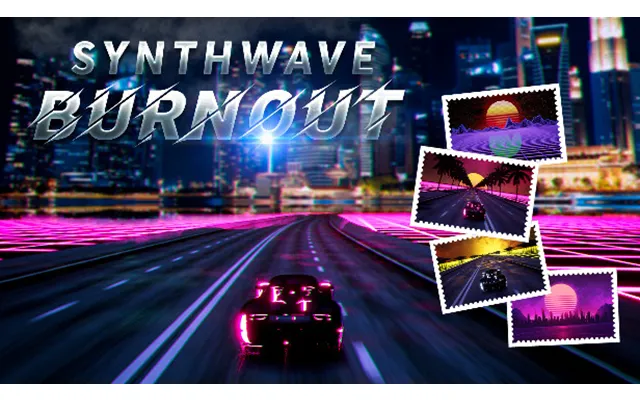Synthwave Burnout